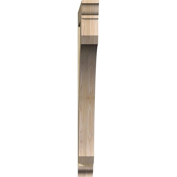 Legacy Traditional Rough Sawn Bracket, Douglas Fir, 4W X 38D X 44H